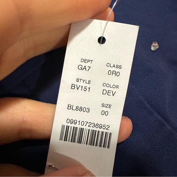 J crew Full-length Sydney wide-leg chino pant with rhinestones - Picture 2 of 2